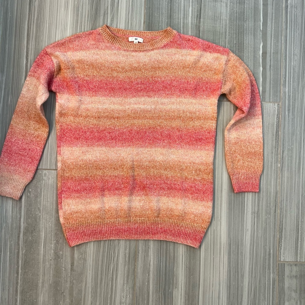BP Striped Sunset Sweater XS